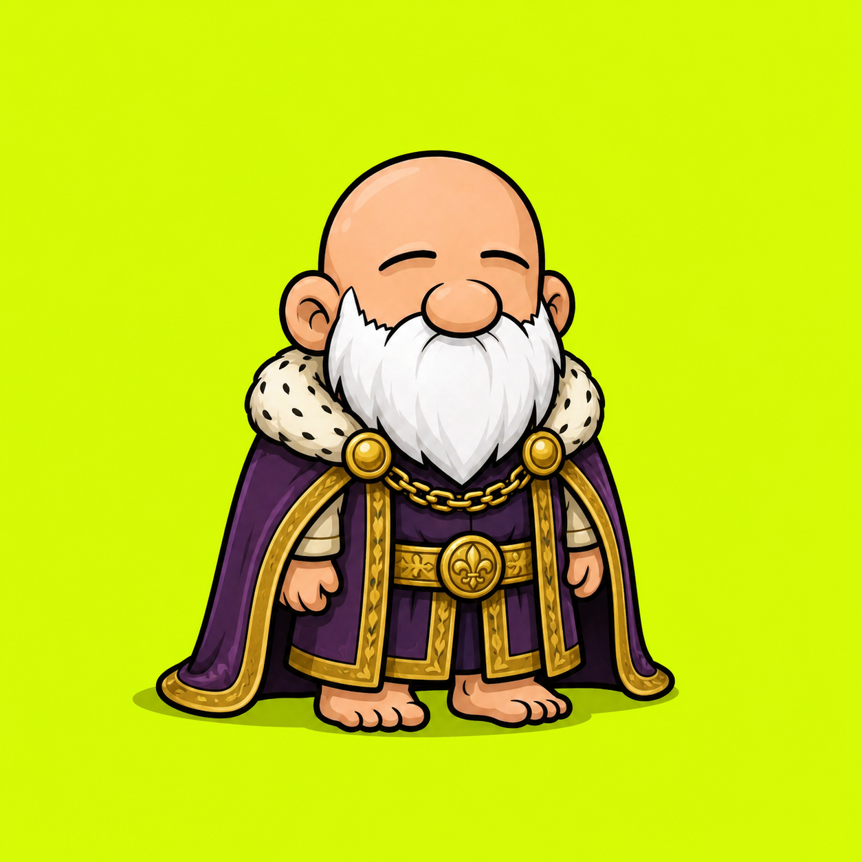 Nobility gnome illustration